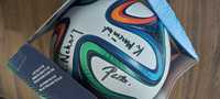 Nowa pilka adidas brazuca ekstraklasa z autografami legii