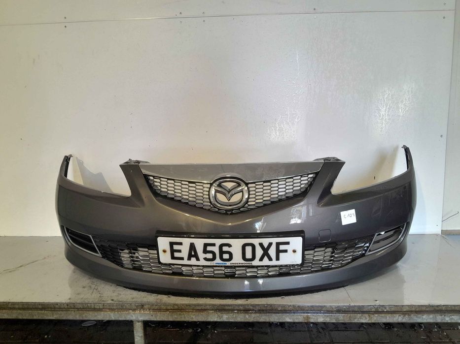 + ZDERZAK PRZÓD PRZEDNI DO MAZDA 6 VI GG GY LIFT FL SZARY GRAFITOWY