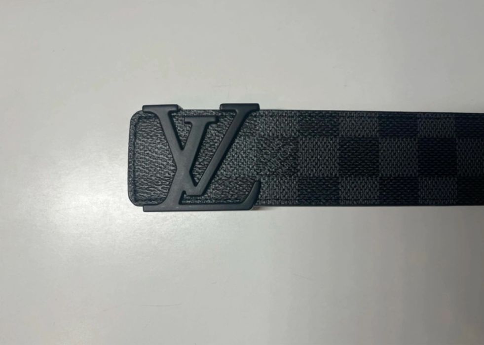 Louis Vuitton belt pasek czarny