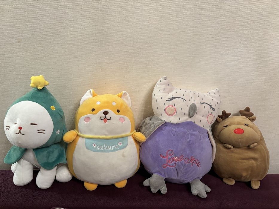 Мʼякі іграшки Miniso, мягкие игрушки Miniso