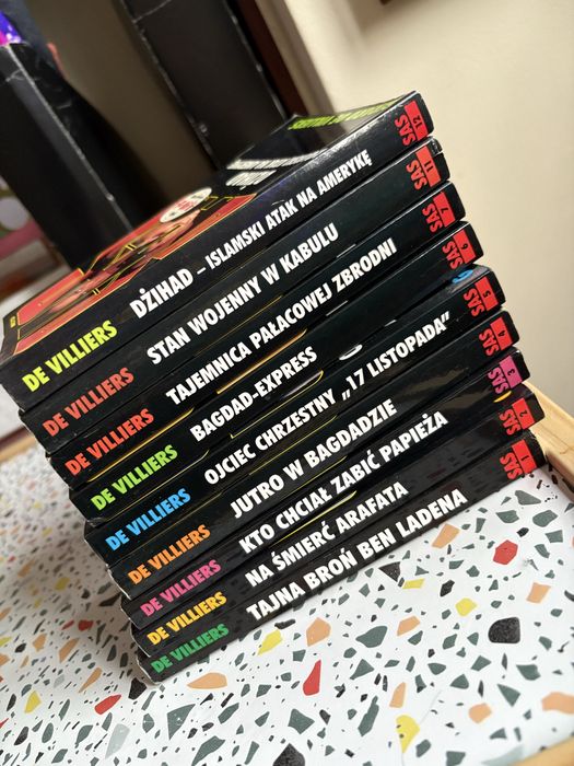 SAS kompet książek 9 szt