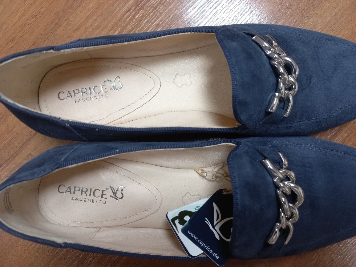 Туфлі сліпони лофери  Caprice 40 розмір