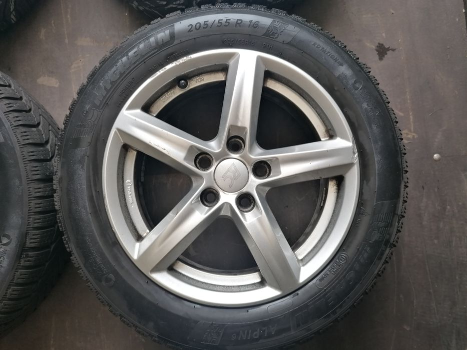 Диски в зборі R16 5x108 ET50 205 55 16 все сезонная Michelin