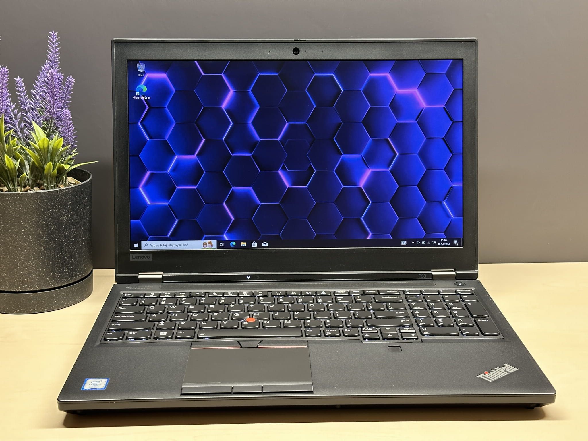 Laptop Lenovo ThinkPad P53 | i7-9850H / FHD / RTX 3000 / US / OUTLET