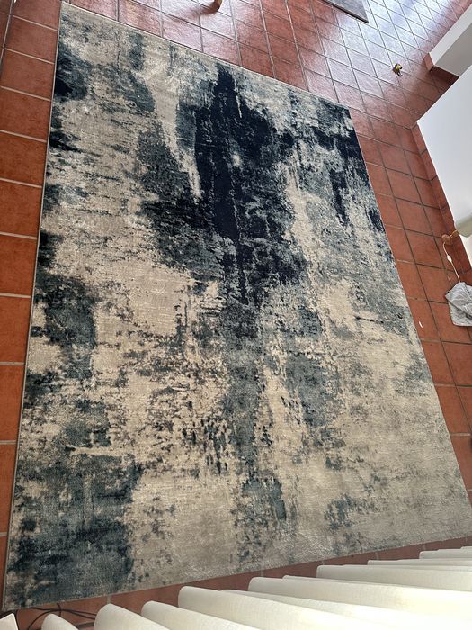 Tapete tonalidades azuis