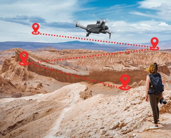 Dron Gps Wifi 5g Kamera Bezszczotkowy Zasieg 5000m Omijanie Przeszkod