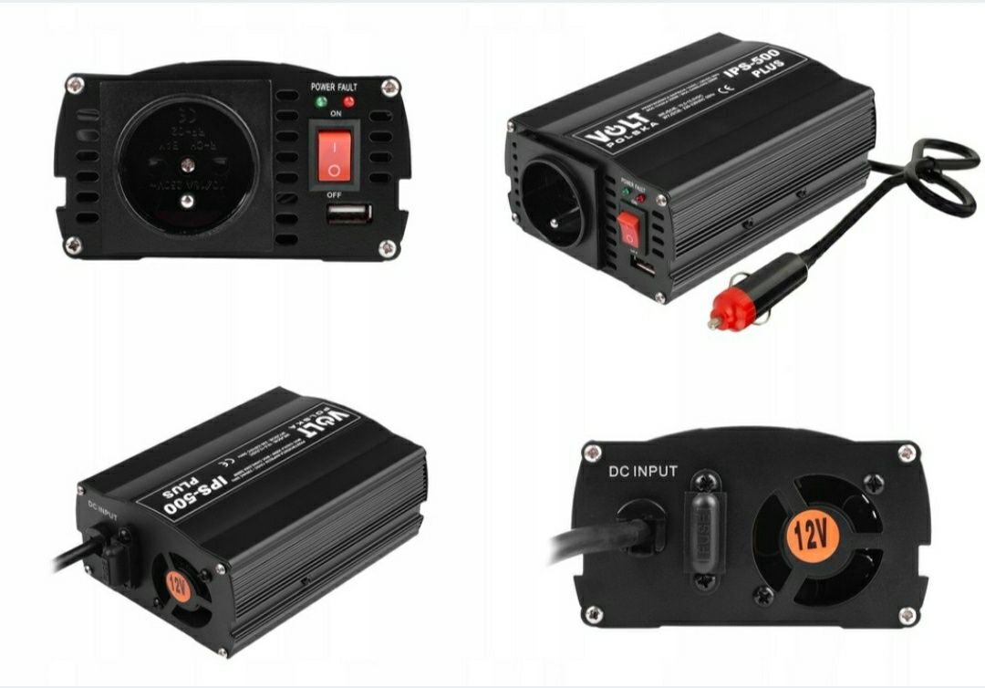 В НАЯВНОСТІ Інвертор (Перетворювач світла) Volt 12v 500w ОРИГІНАЛ
