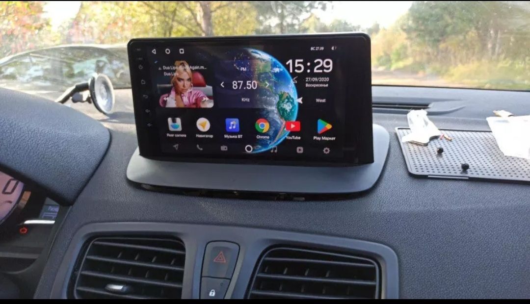 Entregas grátis Zona Grande Porto Rádio Android 13 com GPS Megane 3