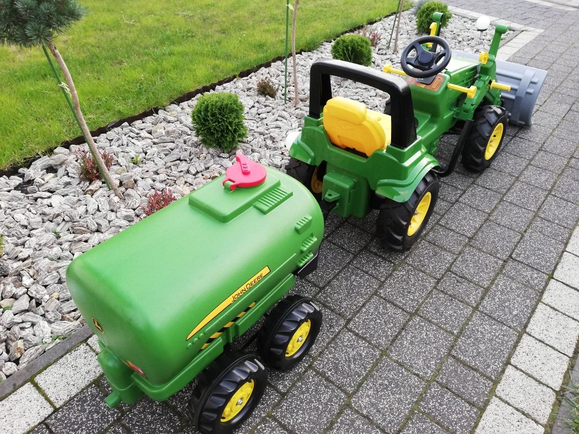 Traktor na pedały Rolly Toys John Deere 7930 gumowe koła