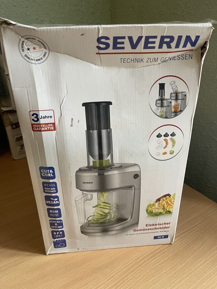 Овощерезка severin. Спиральный слайсер.