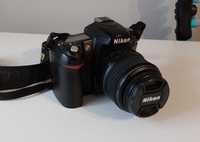 Aparat lustrzany Nikon d80 + obiektyw Nikon 18-55mm