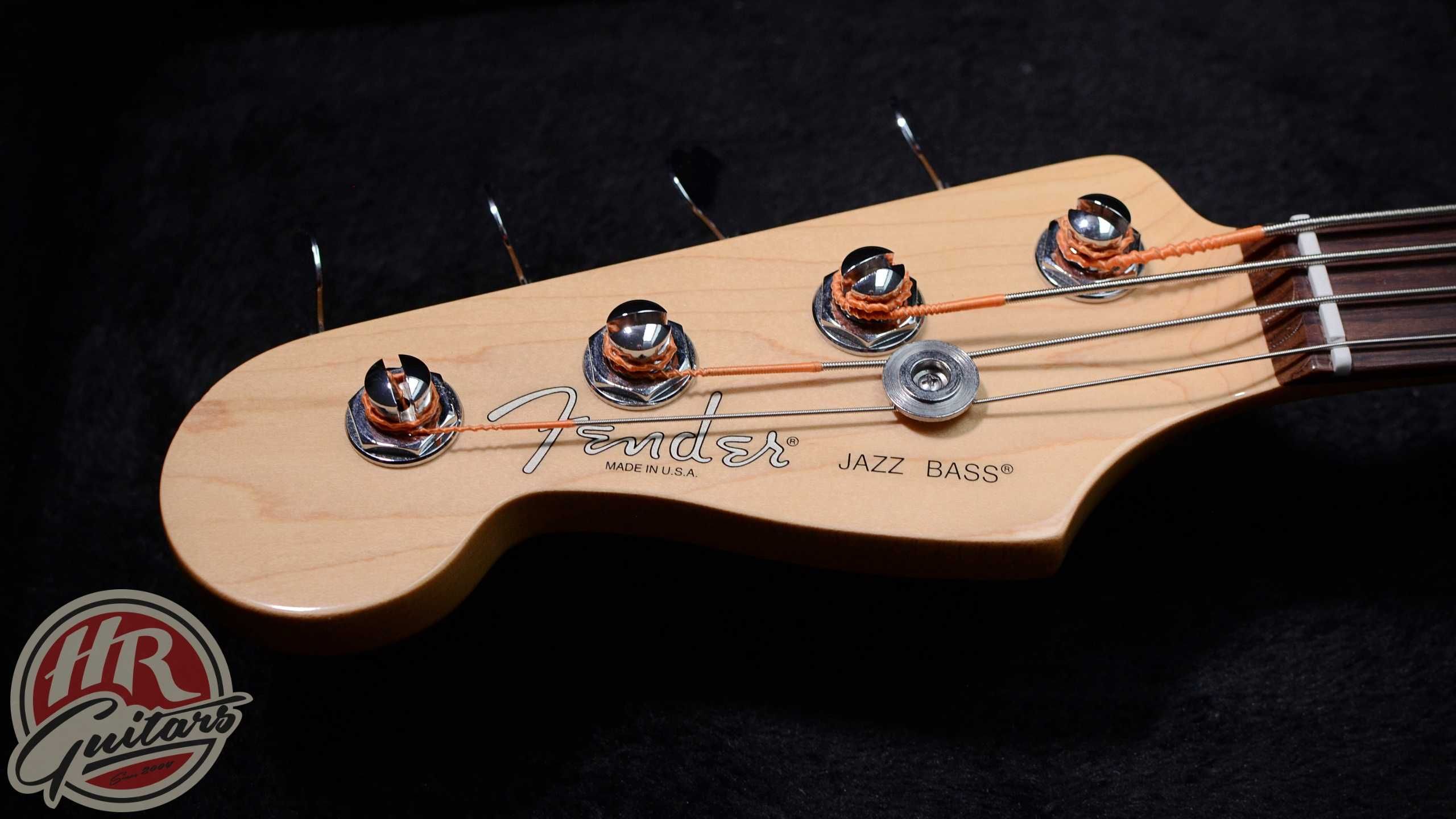 Leworęczny FENDER AMERICAN STANDARD JAZZ BASS 2013, futerał, bas