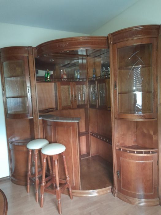 Bar madeira de cerejeira, como novo