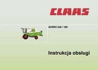 Instrukcja obsługi Claas AVERO 240 / 160