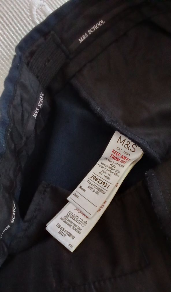 Брюки шкільні marks & spencer PLUS р.9-10, 12-13