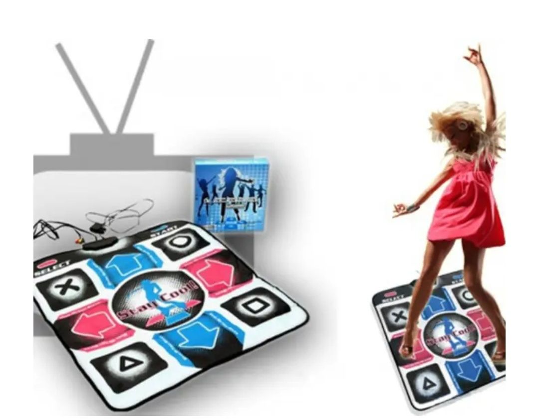 Танцевальный коврик Dance Mat  для танцев подключение PC ноутбук TV