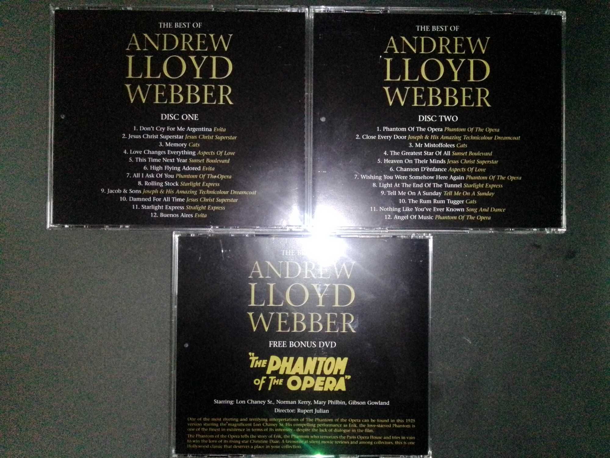 The best of Andrew Lloyd Webber
2 cd's e 1 dvd