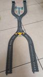 Ciuchcia Tomek wyścig trackmaster zestaw torów