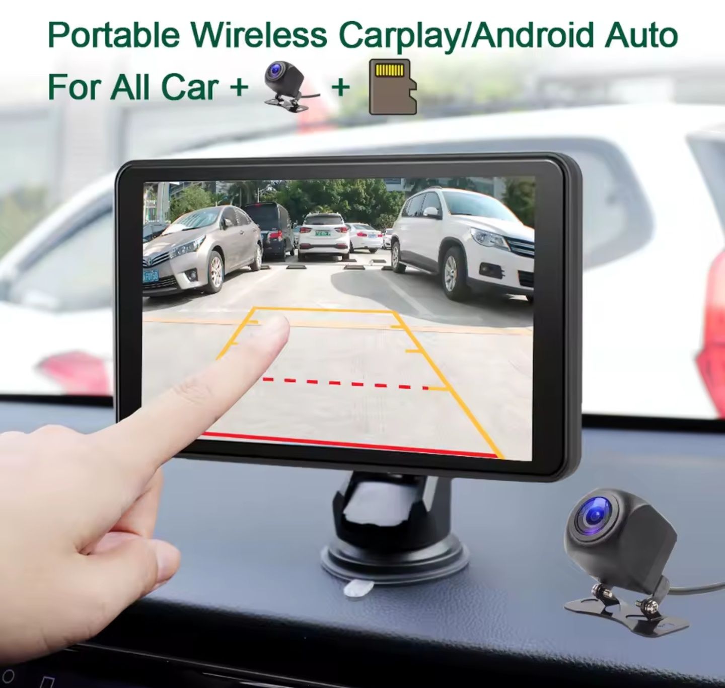 Radio stacja multimedialna carplay android auto