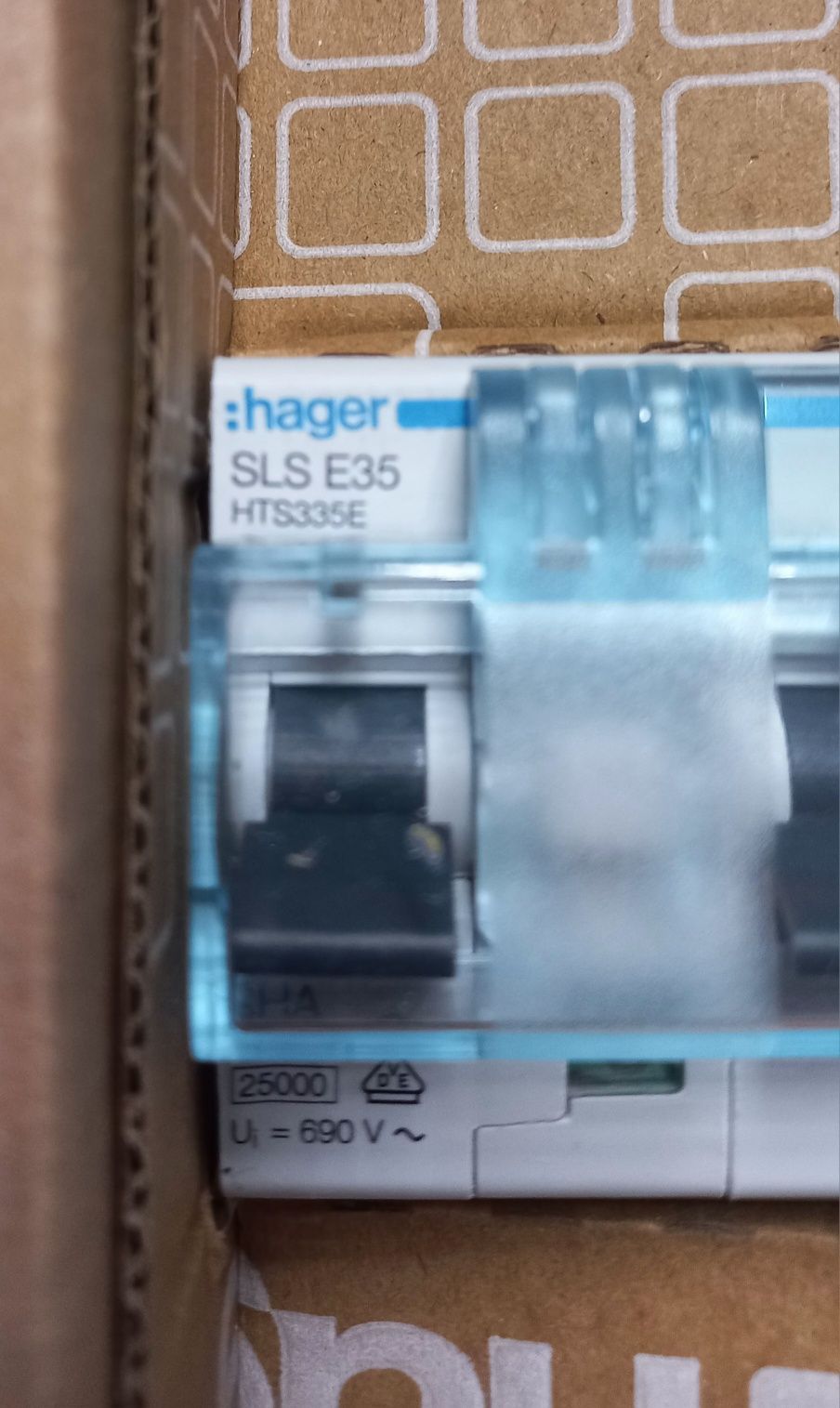 Wyłącznik nadprądowy HAGER SLS 35A