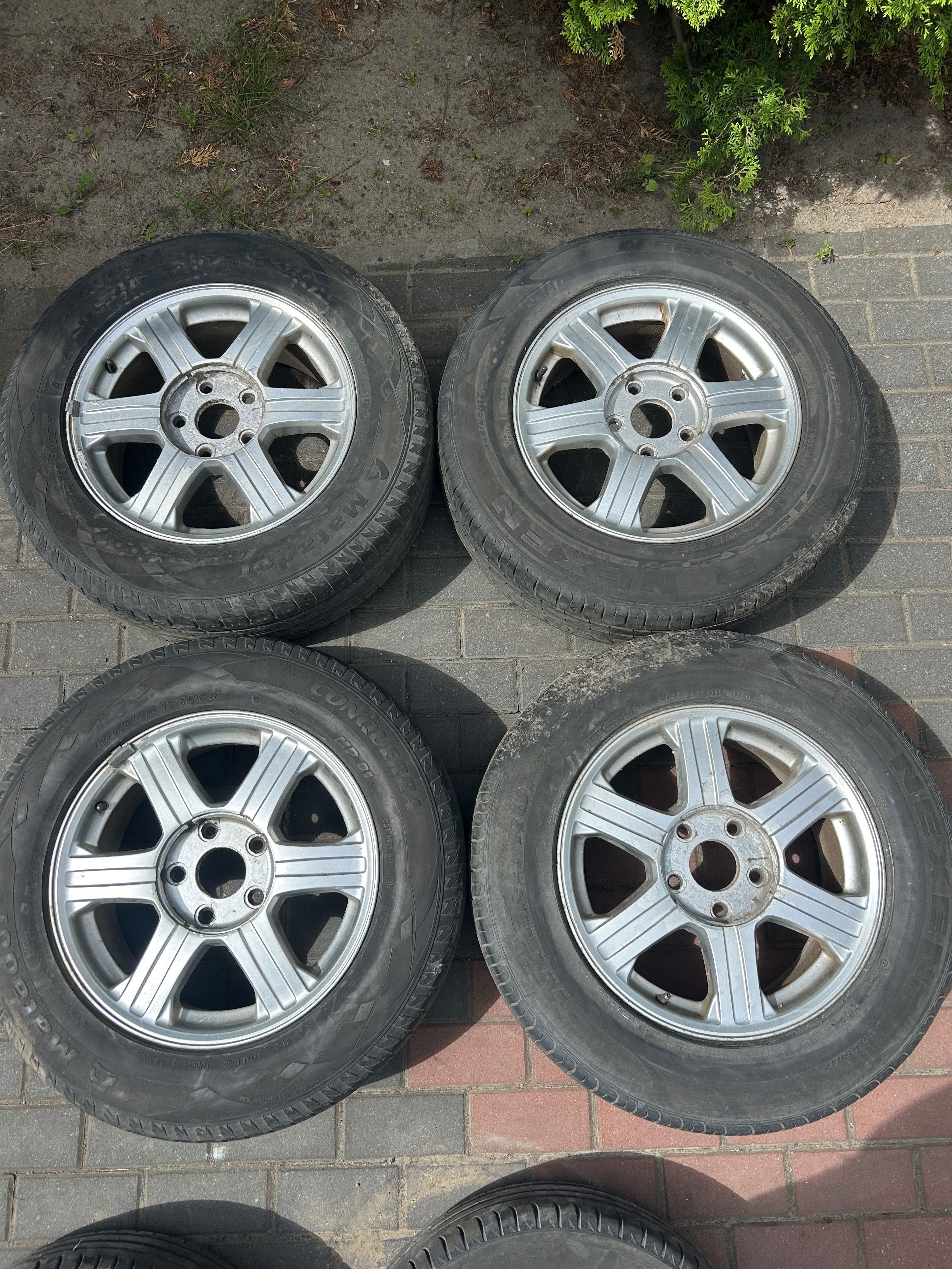Alufelgi 5x127 ET40 Opony Letnie 235/65 R17 Chrysler