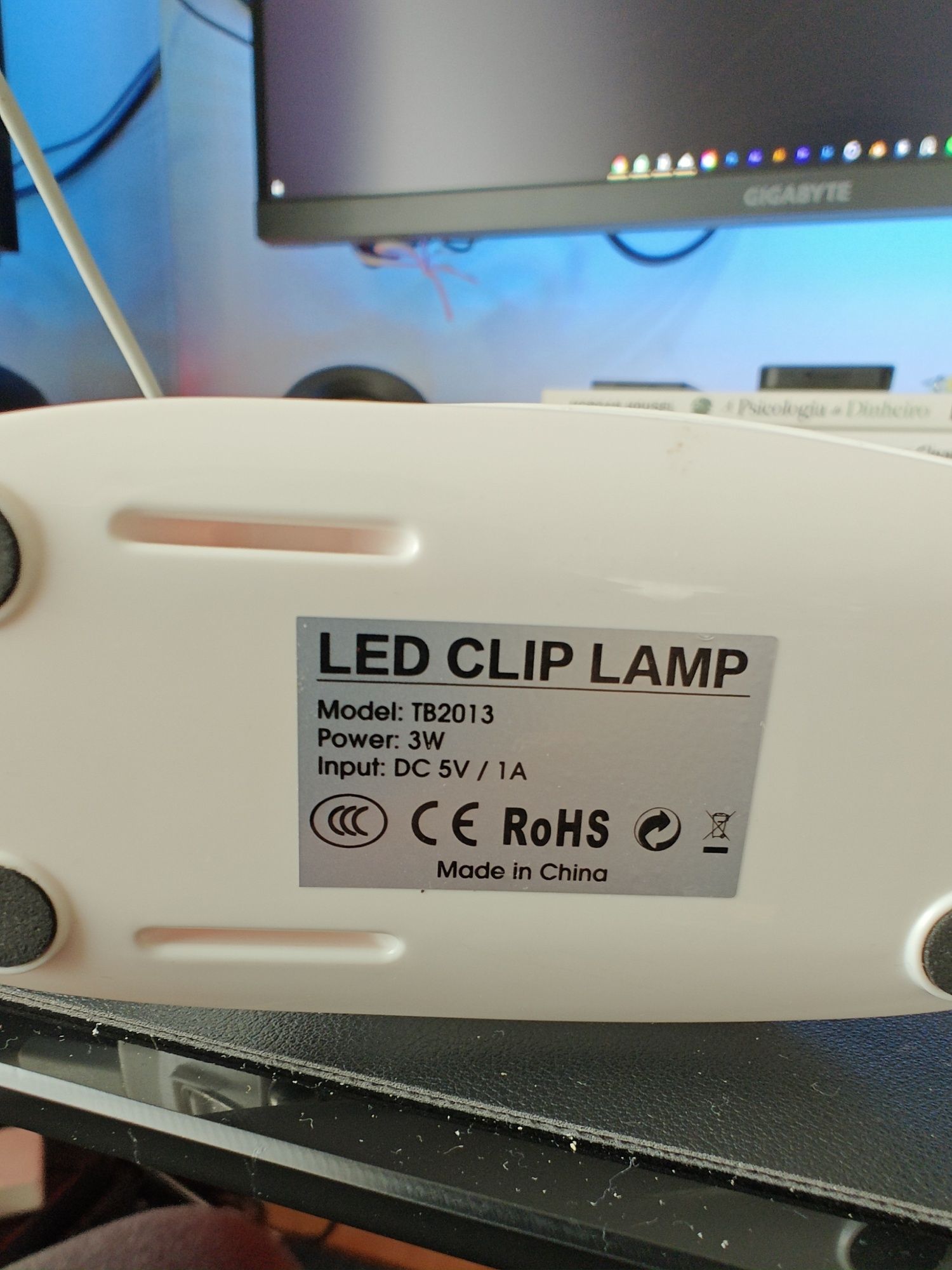 Led Clip portátil USB