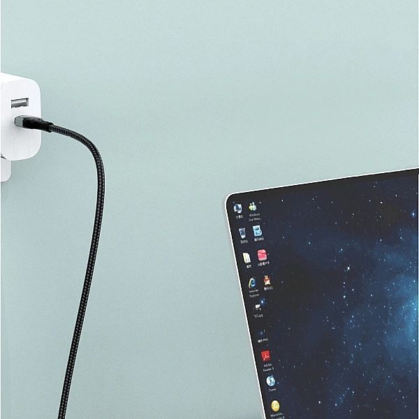 Kabel Dudao L7MaxC Usb-c - Usb-c Pd 100w 1m - czarny