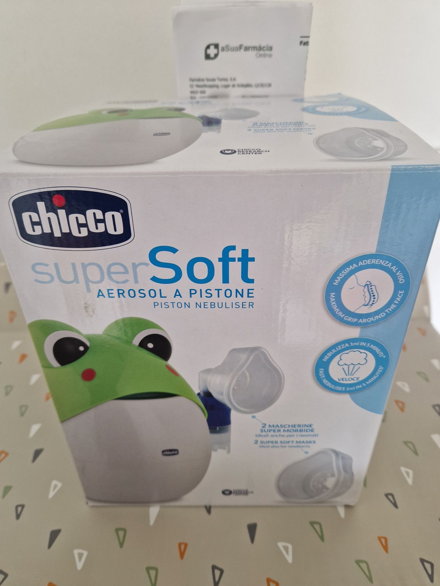 Chicco Aerossol Sapo Nebulizador (Novo)