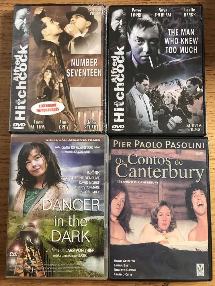 Dvd´s Pasolini , Hitchcock