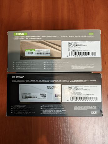 Оперативная память Gloway DDR4 16gb (kit 2x8gb) 3200mhz (5.5к.)