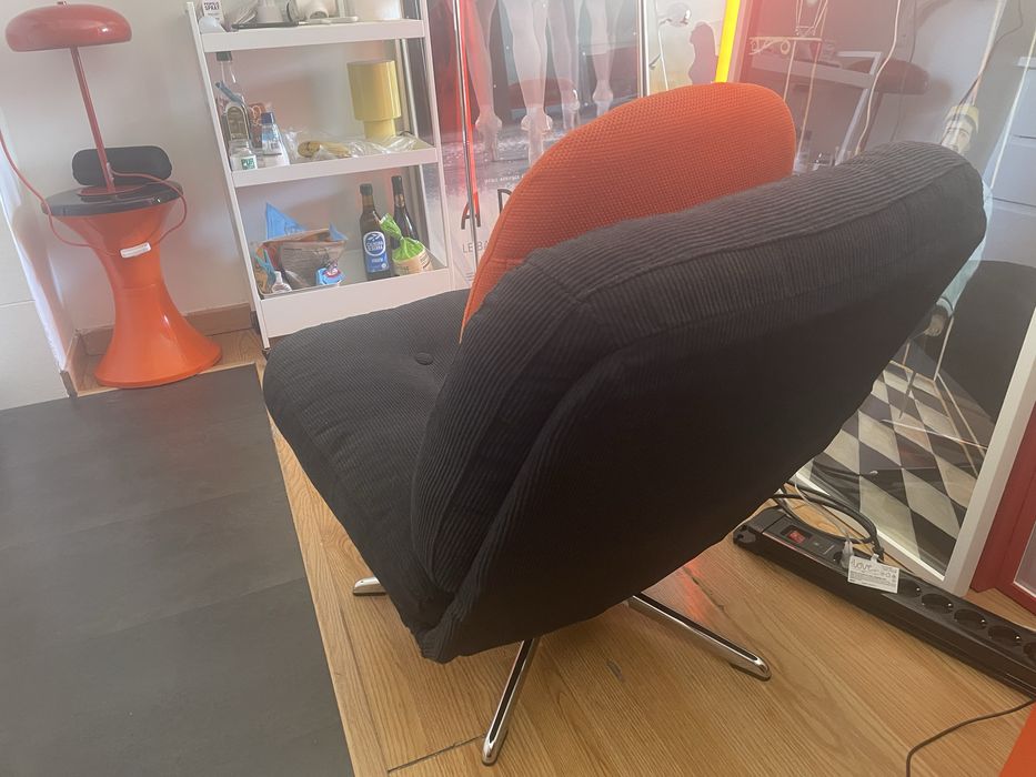 Cadeirão Poltrona Lounge 1960s Design Space Age Chair Vintage