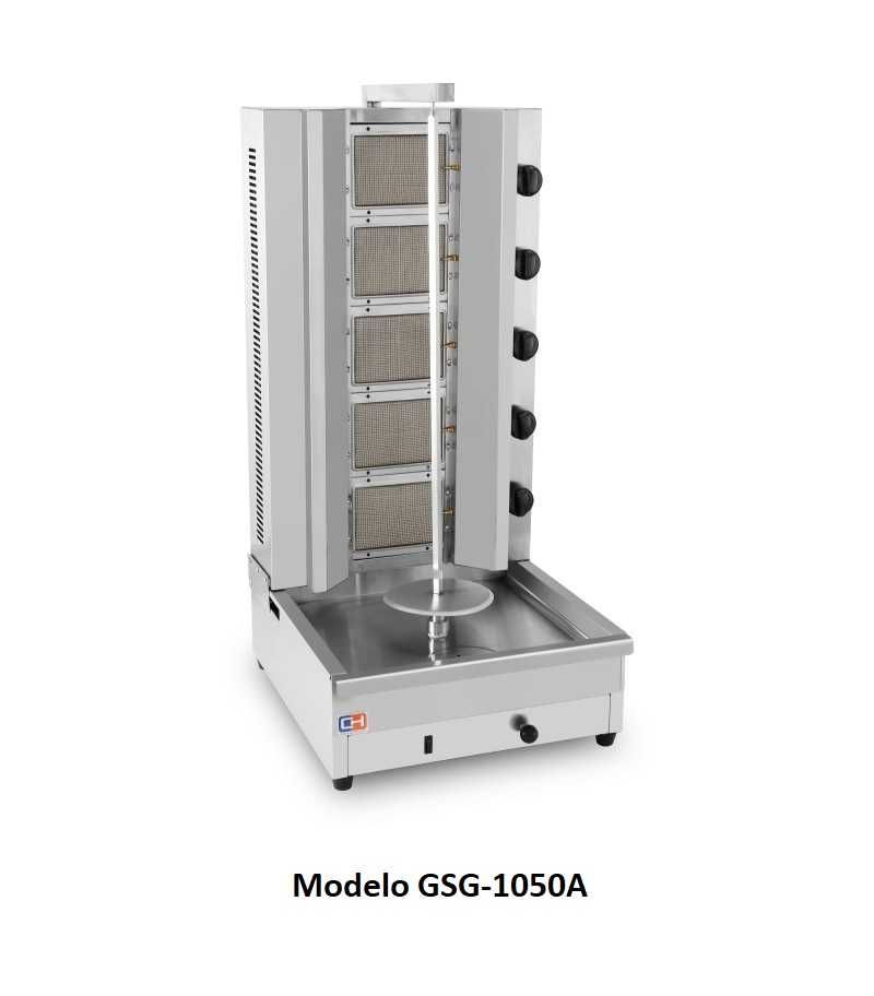 ACM3079 - Assador de Kebab a Gás com 4 e 5 Queimadores - NOVOS