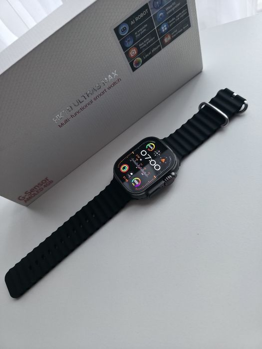 Hk9 ultra 2 max zegarek, komplet nowy