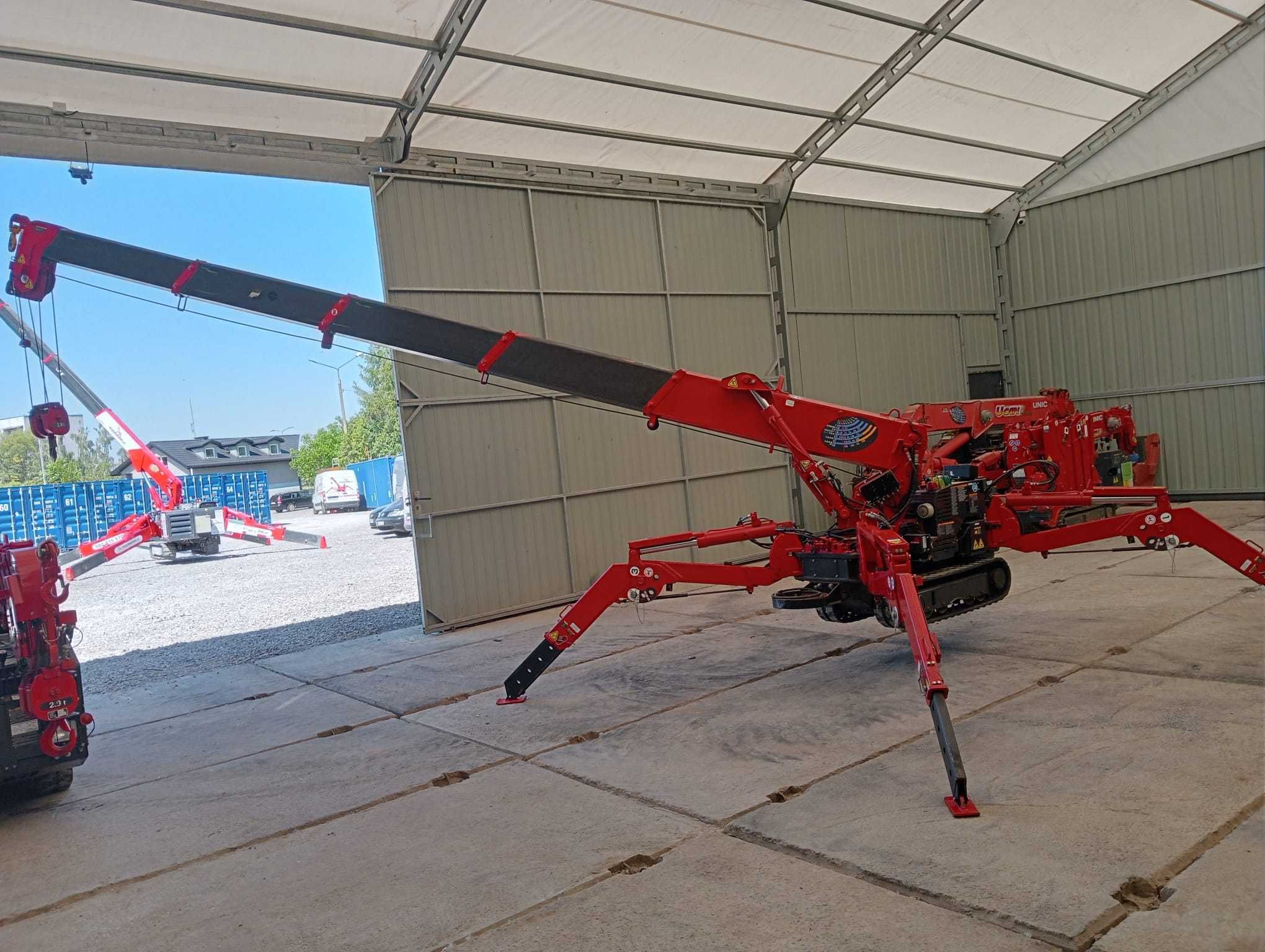 UNIC URW 245 Z 2017 ROKU mini żuraw  unic  maeda bg lift jekko