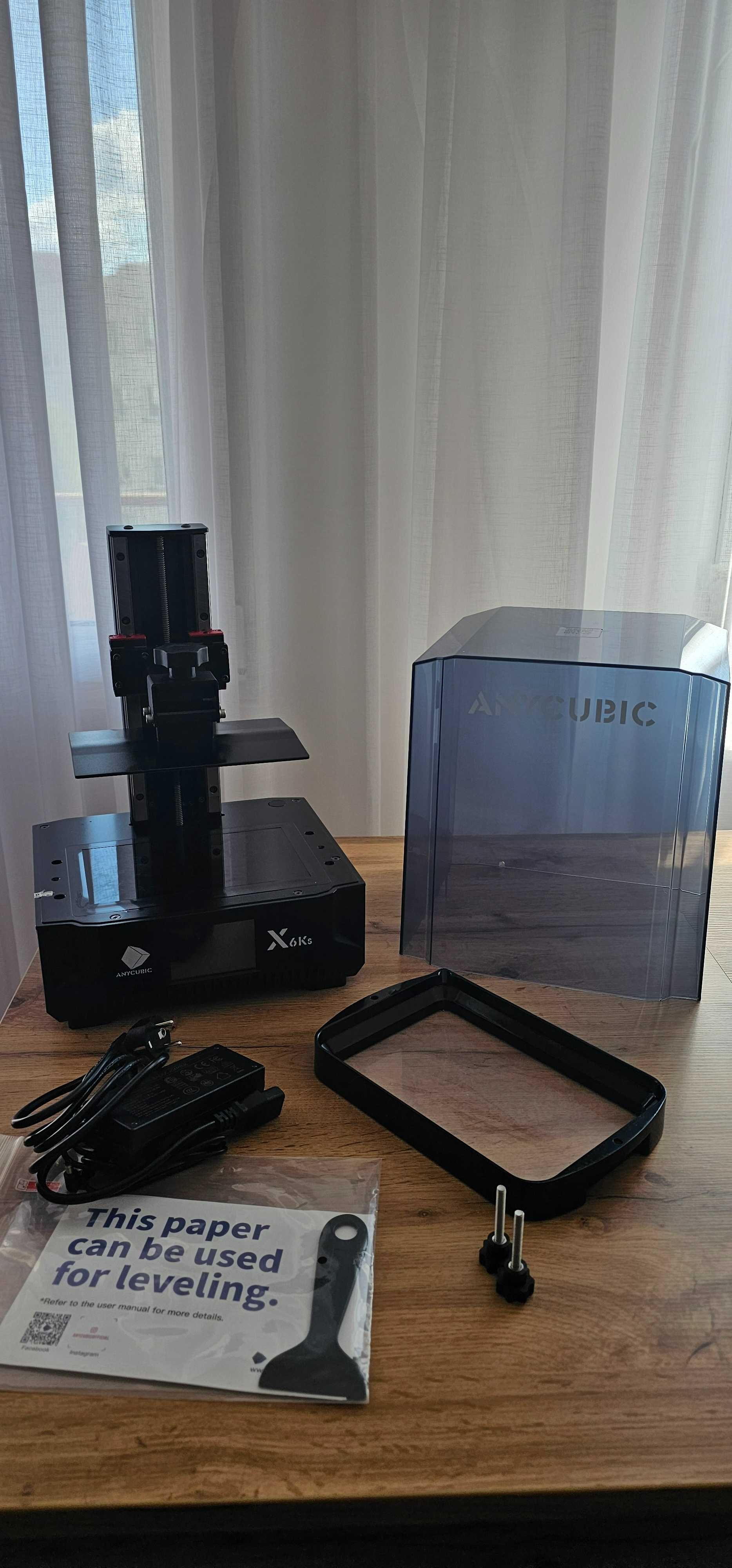 Drukarka Anycubic Photon mono x6Ks plus myjka Wash&Cure 3