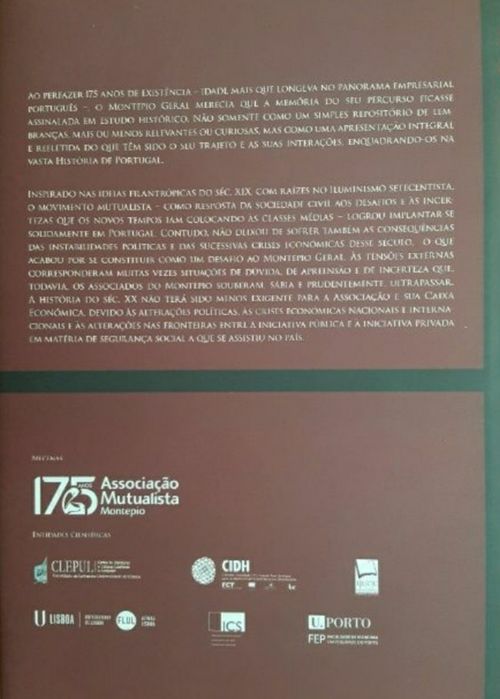 Sob historia o signo do montepio geral do pelicano
