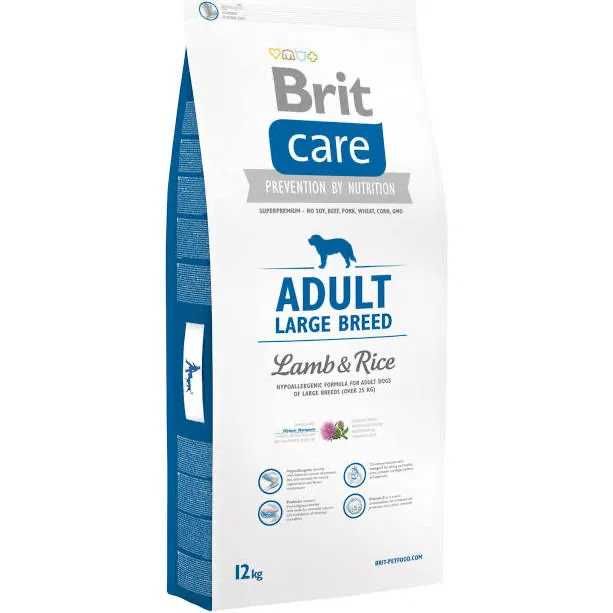 Brit Care Lamb & Rice 12кг Брит корм для собак крупных пород ягненок