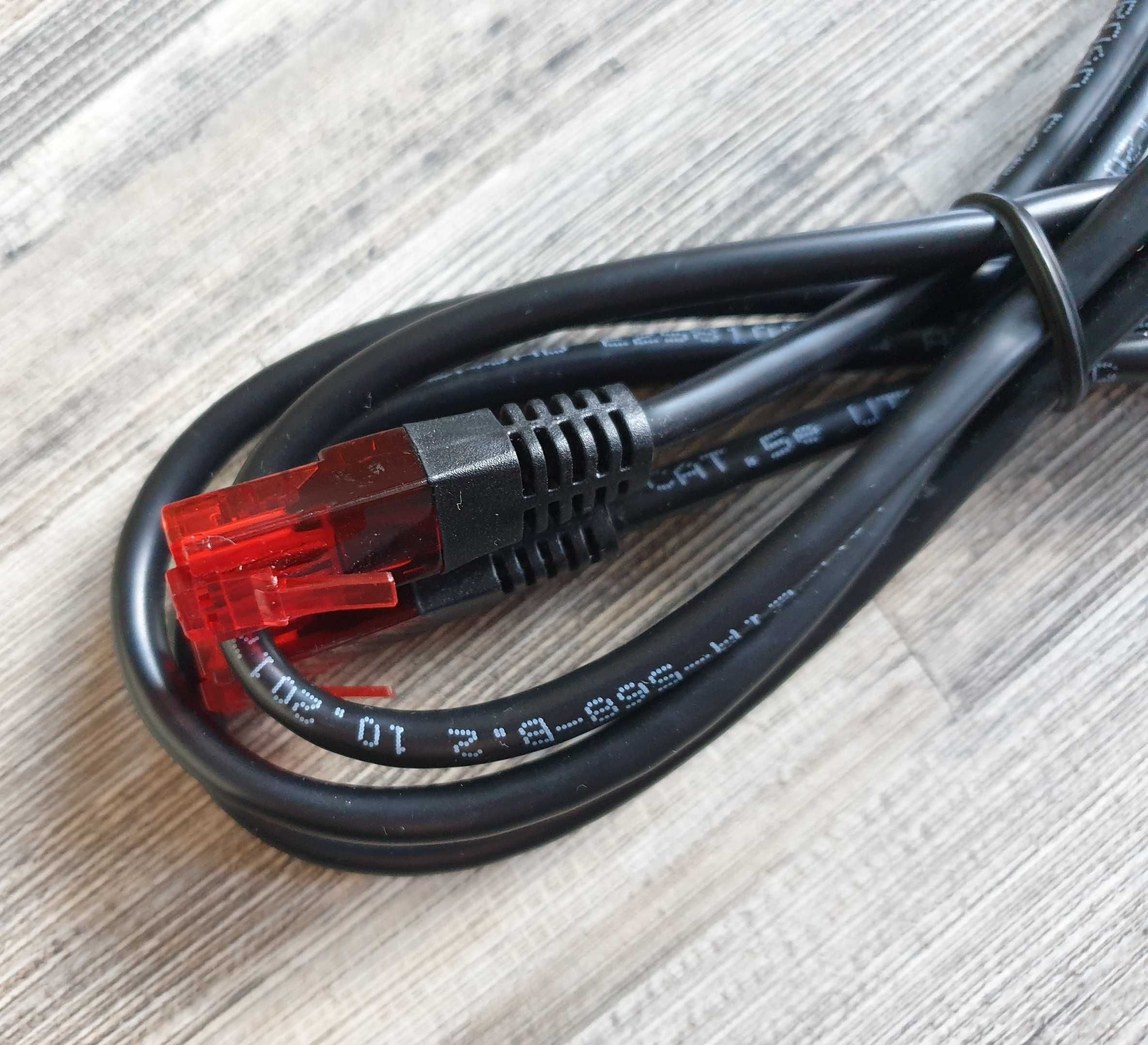 Kabel sieciowy Patchcord Ethernet RJ-45 (LAN) 1,5m - NOWY!