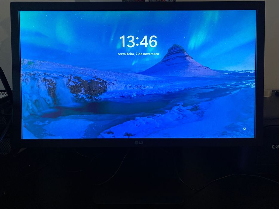 Monitor LG 22 polegadas funcionar perfeitamente
