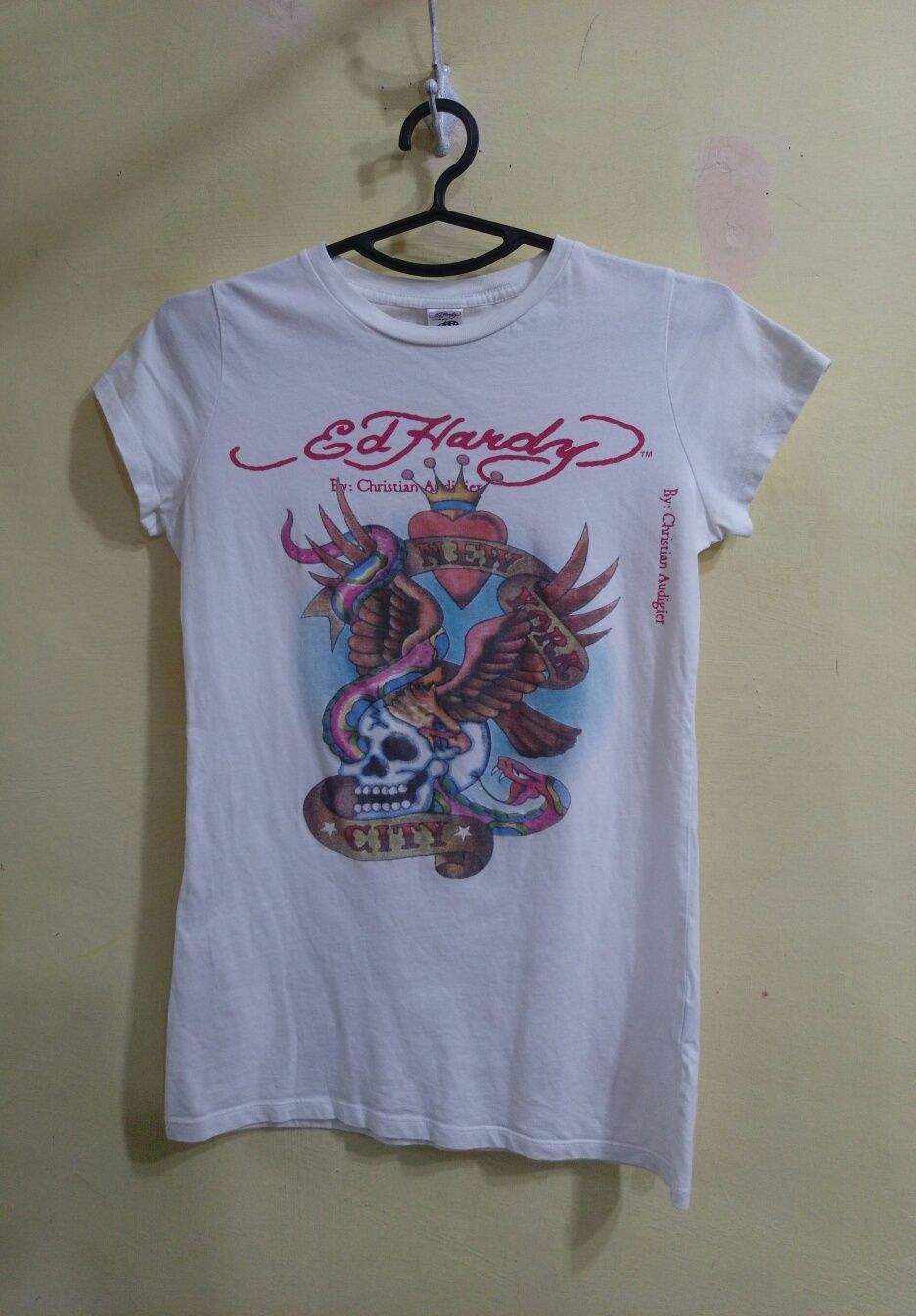 Ed Hardy by Christian Audigier оригінал жіноча футболка