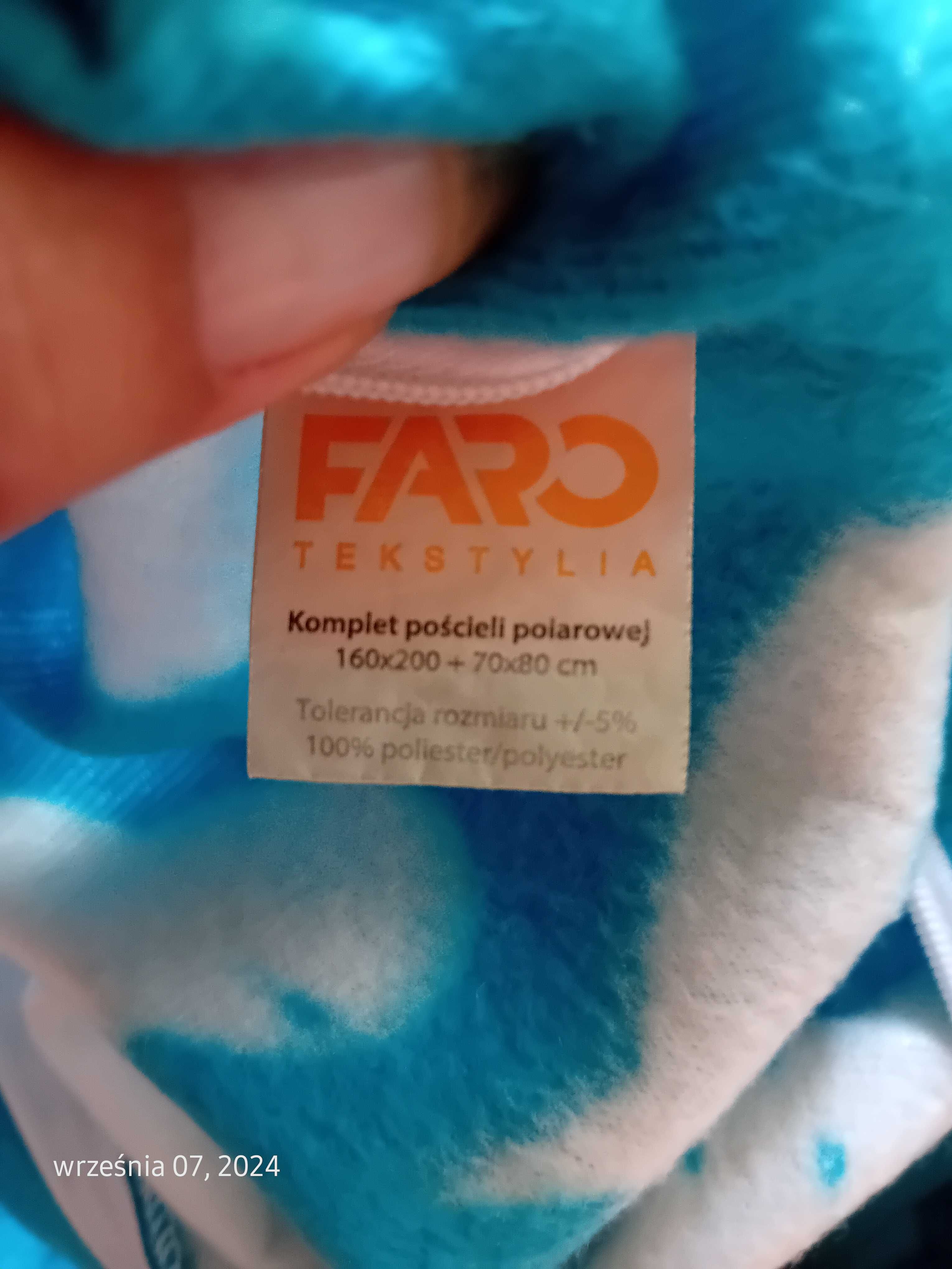 Komplet pościeli polarowej