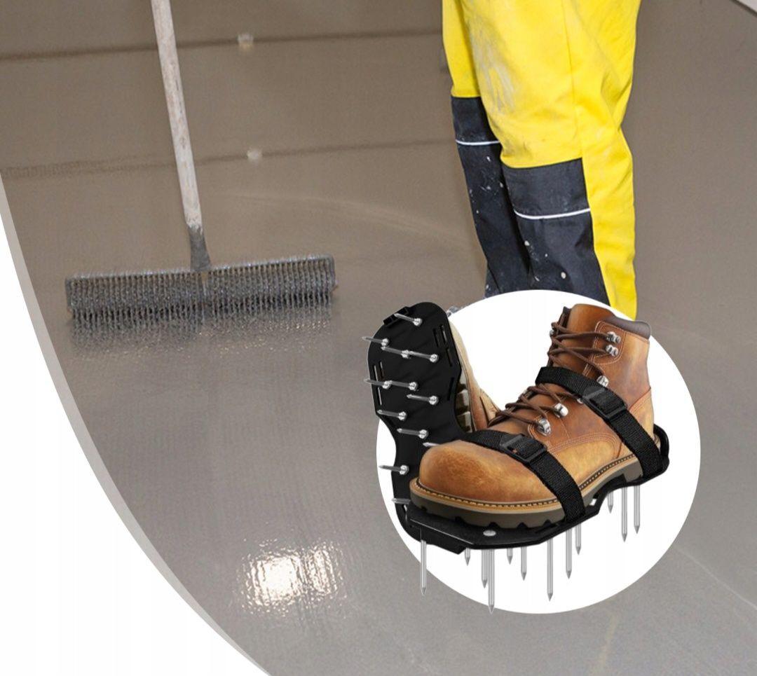 Aerator wertykulator na buty z kolcami