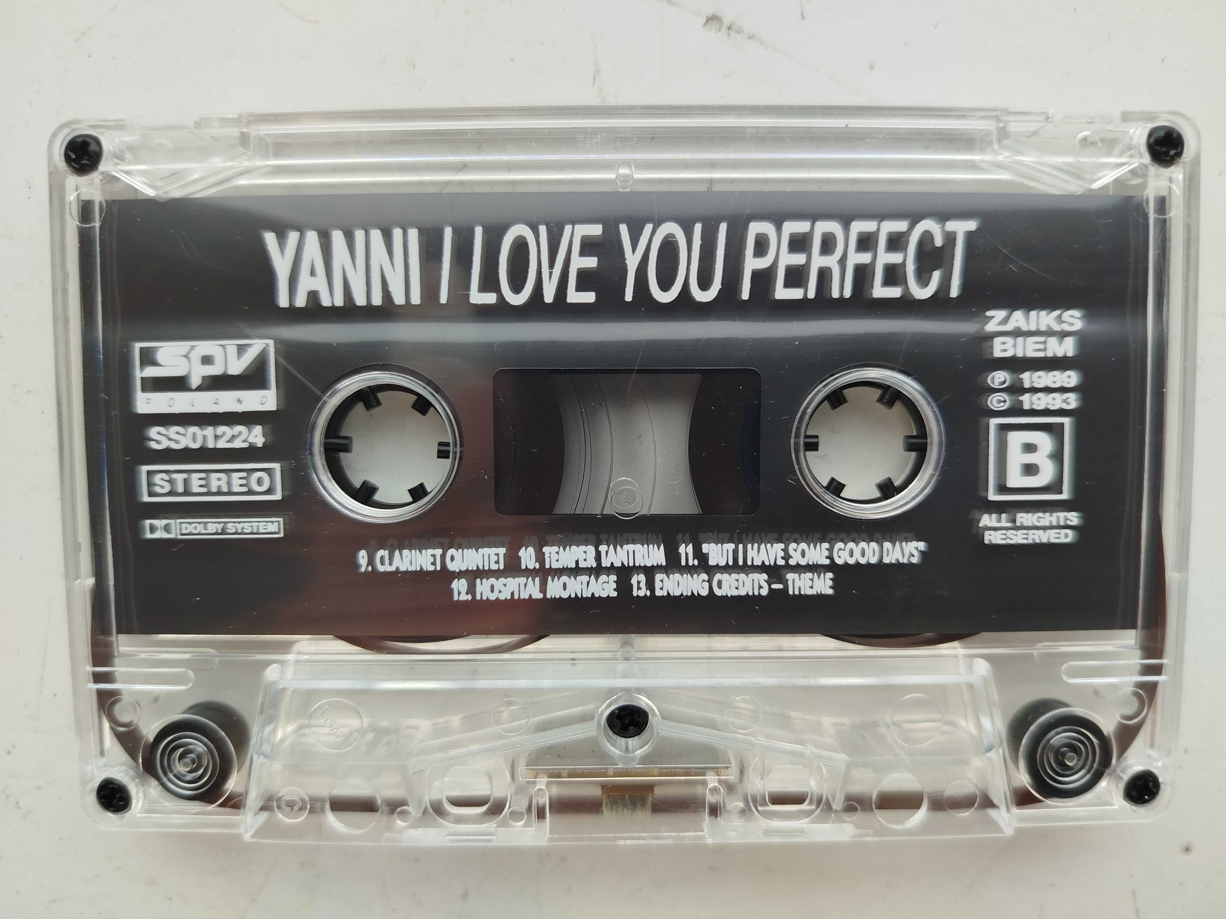 Yanni I lovu you perfect soundtrack kaseta unikat