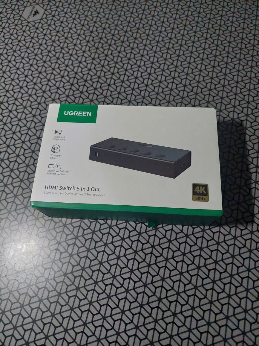 Ugreen HDMI Switch 5 em 1