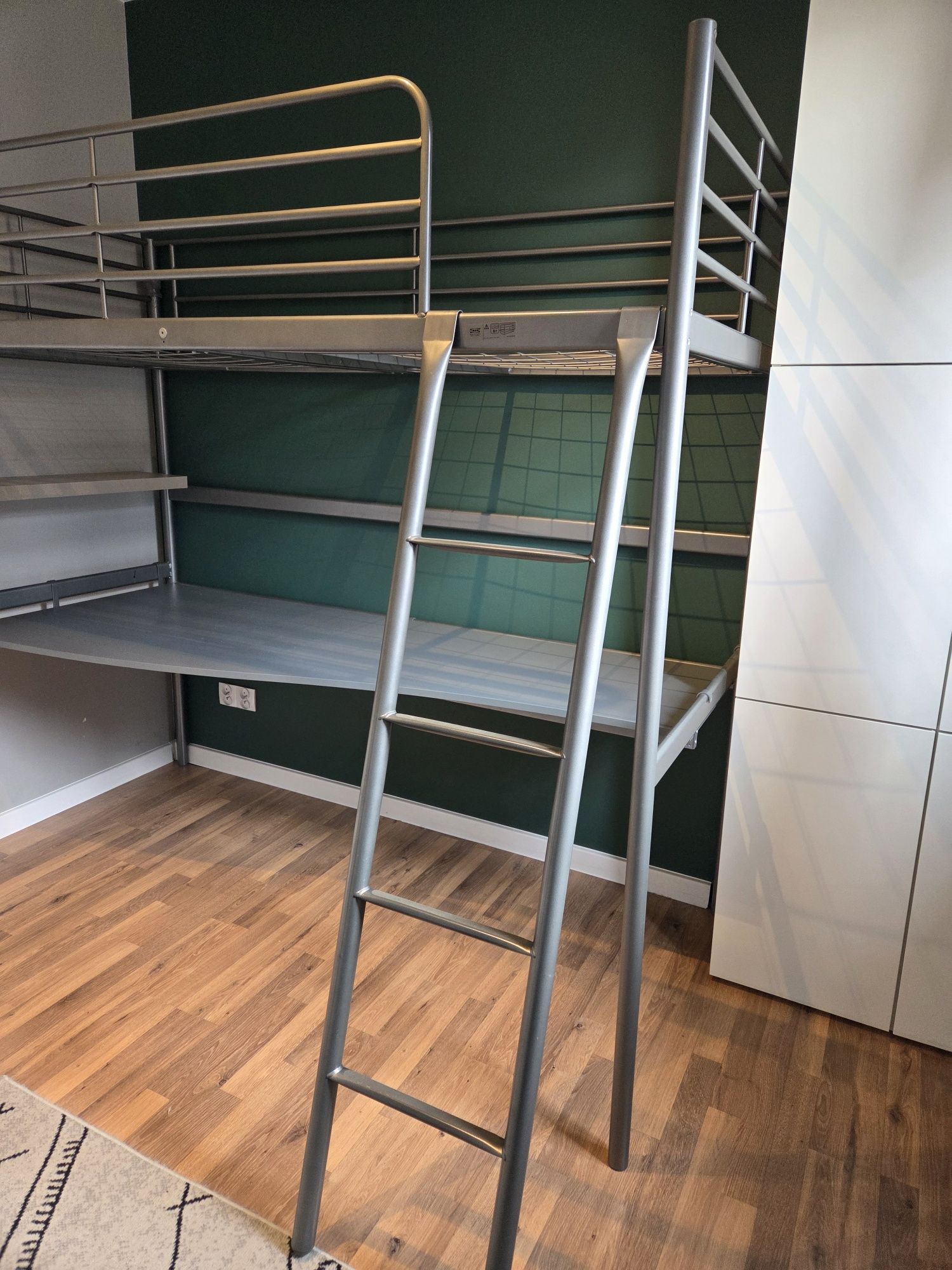Łóżko pietrowe Ikea Svarta