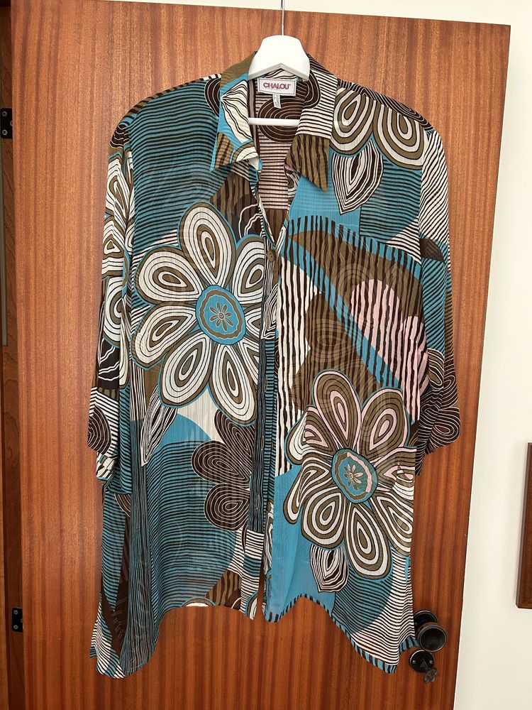 Camisa/Túnica de manga curta
