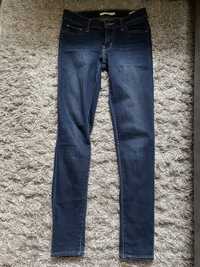 Levis 711 jeansy 34 xs 26 jeansowe oryginalne