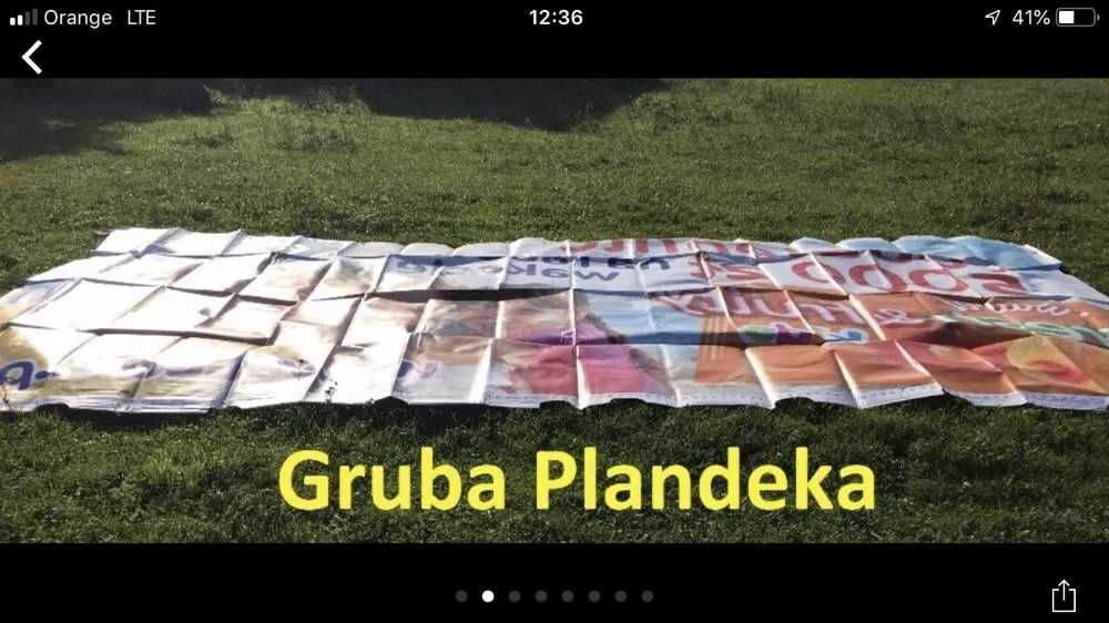 Plandeki rolnicze 6x3 Plandeka rolnicza banery wysyłka lekka