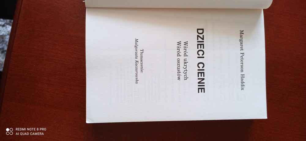 Książka Dzieci Cienie