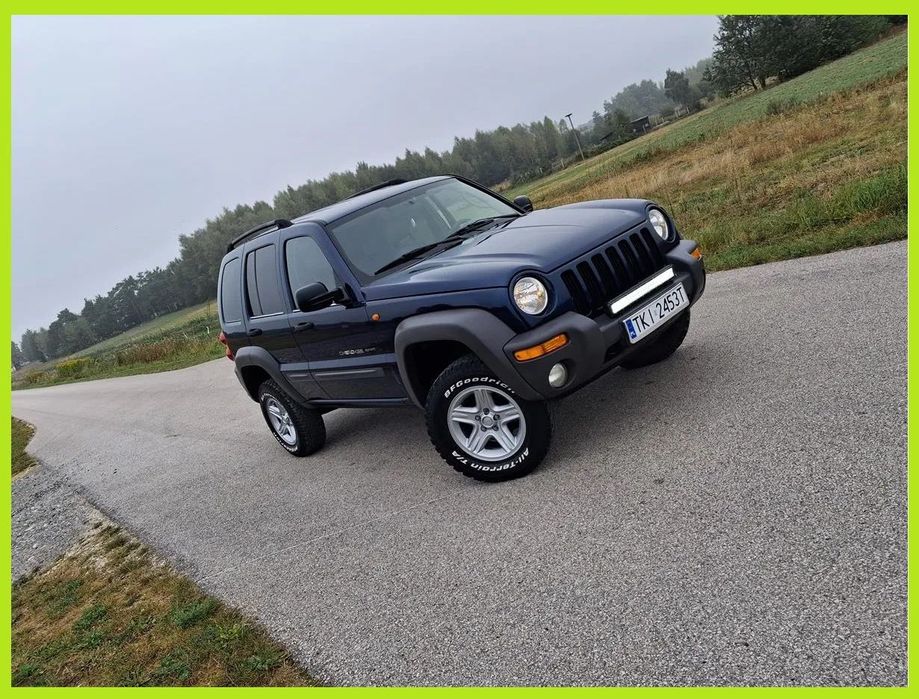 Jeep Cherokee 2.4 Benzyna 147KM 4x4 Manual Reduktor Alufegi Klimatyzacja Gwarancja